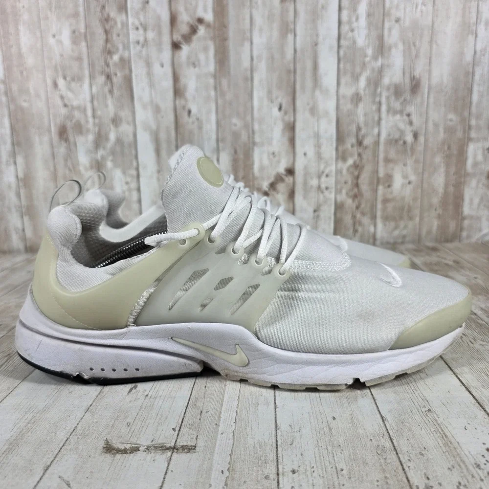 Nike Air Presto Mens 13 White Running Shoes 848187-100 Kansas state players ertz